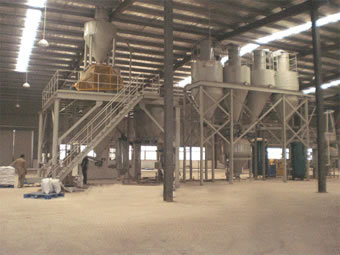 耐火材料生產線|建材生產線|耐火材料生產線設備|干粉砂漿生產線|上?？道煞凵皾{生產線設備專業(yè)設計制造